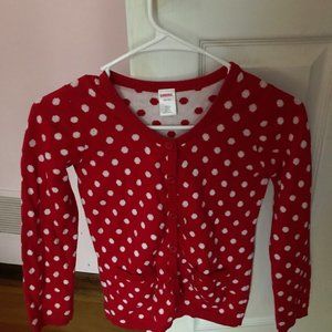 Kid Gembare red dot sweater
